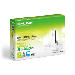 300Mbps Wi-Fi USB Adapter SPEED: 300 Mbps at 2.4 GHz SPEC: USB 2.0 FEATURE: WPS Button