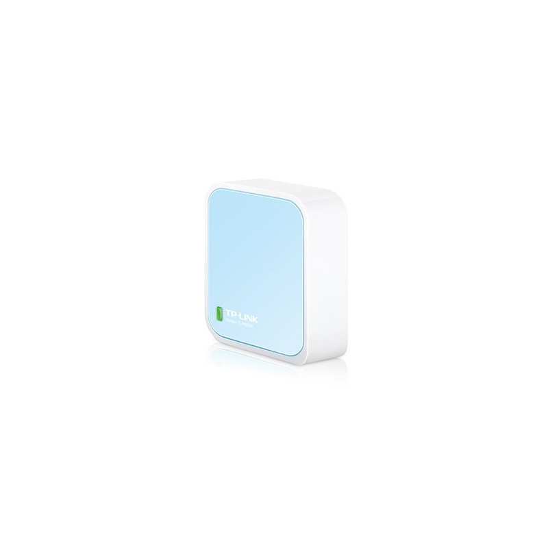 N300 Nano Pocket Wi-Fi Router SPEED: 300 Mbps at 2.4 GHz SPEC: 2× Internal Antennas, 1× Fast Ethernet WAN/LAN Port, 1× M