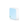 N300 Nano Pocket Wi-Fi Router SPEED: 300 Mbps at 2.4 GHz SPEC: 2× Internal Antennas, 1× Fast Ethernet WAN/LAN Port, 1× M