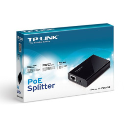 PoE Splitter Adapter PORT: 1× Gigabit PoE Port, 1× Gigabit Non-PoE Port SPEC: 802.3af Compliant, Data and Power Carried