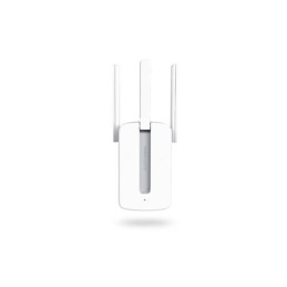 300Mbps Wi-Fi Range Extender SPEED: 300 Mbps at 2.4 GHz SPEC: 3× Fixed External Antennas, Wall Plugged FEATURE: WPS/Rese
