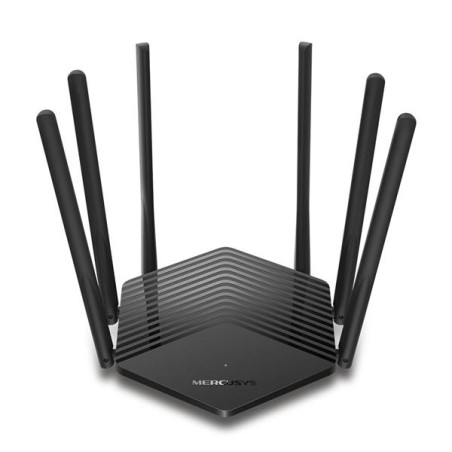 AC1900 Wireless Dual Band Gigabit Router SPEED: 600 Mbps at 2.4 GHz + 1300 Mbps at 5 GHz SPEC: 6× Fixed External Anten