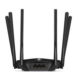 AC1900 Wireless Dual Band Gigabit Router SPEED: 600 Mbps at 2.4 GHz + 1300 Mbps at 5 GHz SPEC: 6× Fixed External Anten