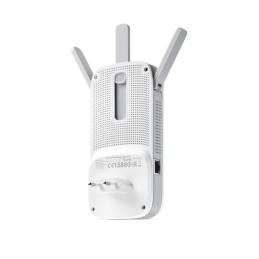 AC1750 Wi-Fi Range Extender SPEED: 450 Mbps at 2.4 GHz + 1300 Mbps at 5 GHz SPEC: 3 × External Antennas, 1 × Gigabit Por