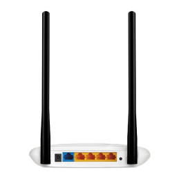 N300 Wi-Fi Router SPEED: 300 Mbps at 2.4 GHz SPEC: 2× Antennas, 1× 10/100M WAN Port + 4× 10/100M LAN Ports FEATURE: Teth