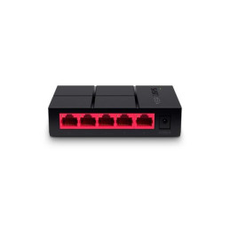 5-Port Gigabit Desktop Switch SPEC: 5× Gigabit Ports, Plastic Case FEATURE: Plug and Play, Power Saving