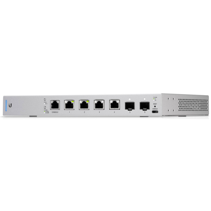 Ubiquiti Switch L3 UniFi US-XG-6POE, 4-Port Gigabit LAN, 2x 10G SFP+, PoE-out, DC konektor, rackmount