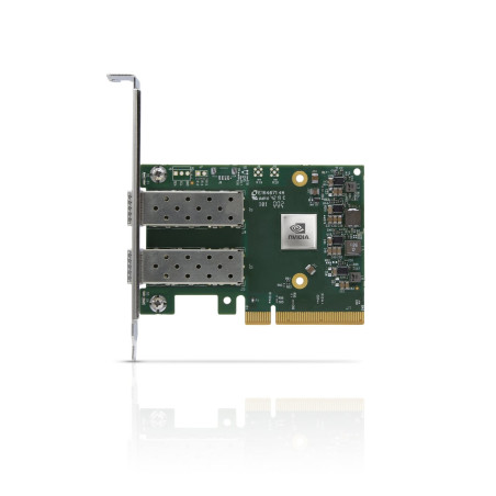 Nvidia Mellanox ConnectX-6 Lx EN adapter card, 25GbE, Dual-port SFP28, PCIe 4.0 x8, No Crypto, Tall Bracket