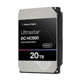 Western Digital Ultrastar DC HC560 3.5in 26.1MM 20000GB 512MB 7200RPM SATA ULTRA 512E SE NP3