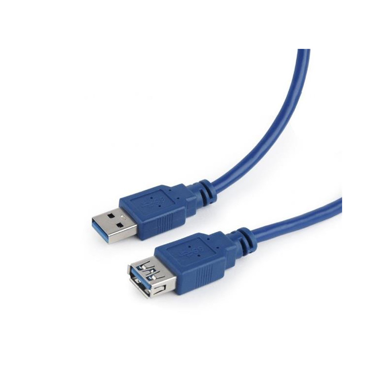 Gembird kábel USB 3.0 (AM - AF), predlžovací, 1.8 m, modrý