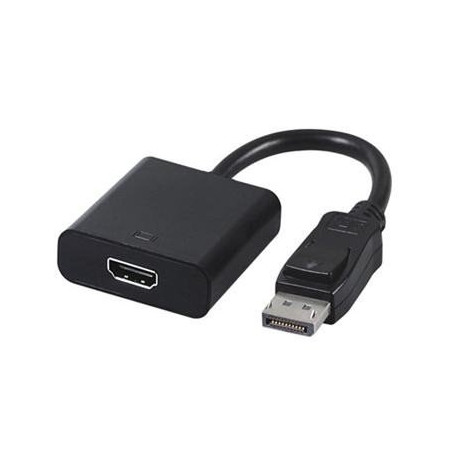 Gembird adaptér DisplayPort (M) na HDMI (F), kábel 0.1m, čierny