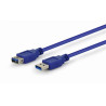 Gembird kábel USB 3.0 (AM - AF), predlžovací, 3 m, modrý