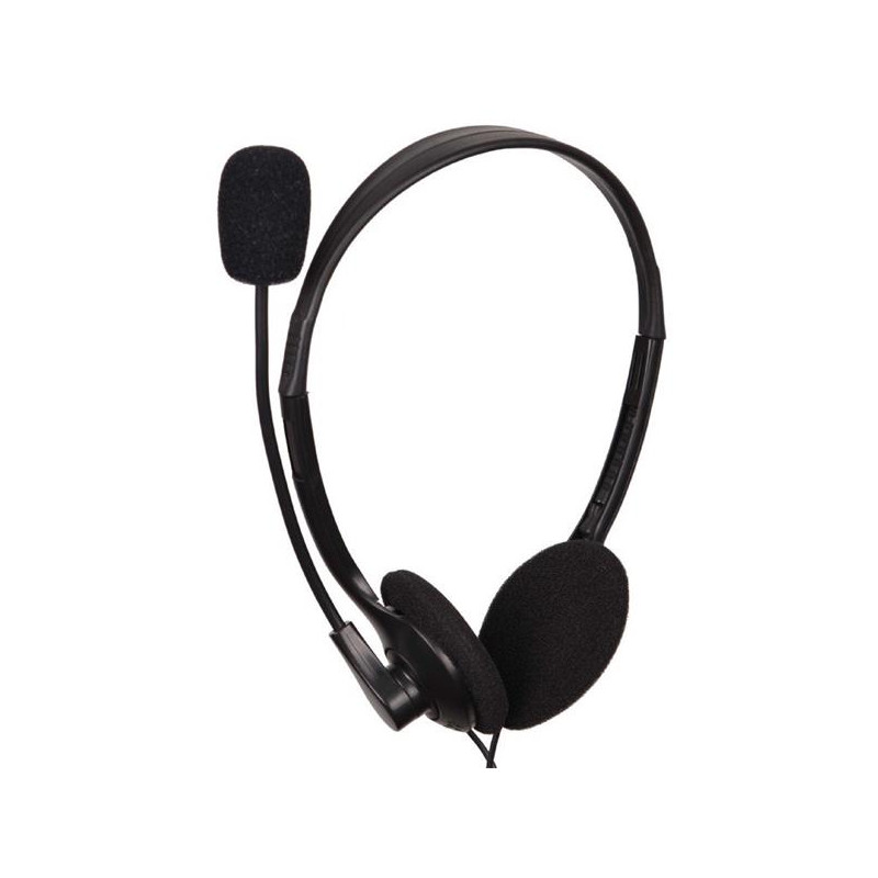 Gembird Stereo headset s mikrofónom, 2 x 3.5 mm miniJack, čierny