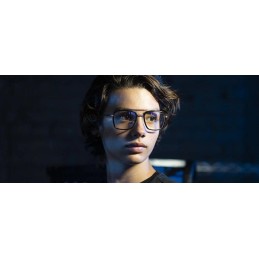 POŠKOZENÝ OBAL - GUNNAR kancelářske/herní brýle  BARRON SILVER čirá skla BLF 35 GUNNAR focus