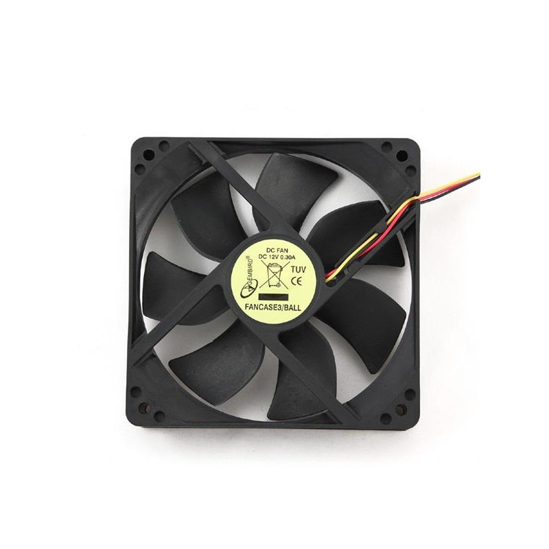Gembird 120 mm ventilátor pre PC case, guličkové ložisko