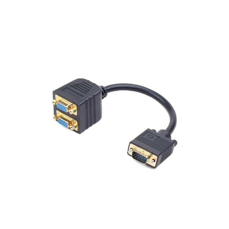 Gembird adaptér VGA splitter - rozdvojka, kábel, 0.2 m