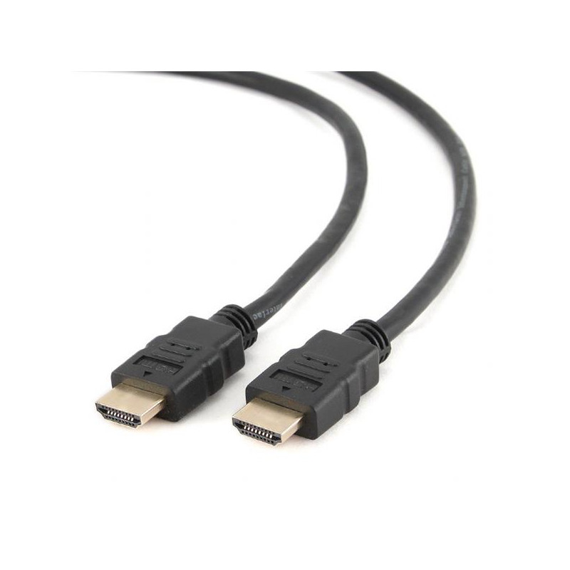 Gembird kábel HDMI High speed (M - M), pozlátené konektory, 4.5 m, čierny, bulk balenie