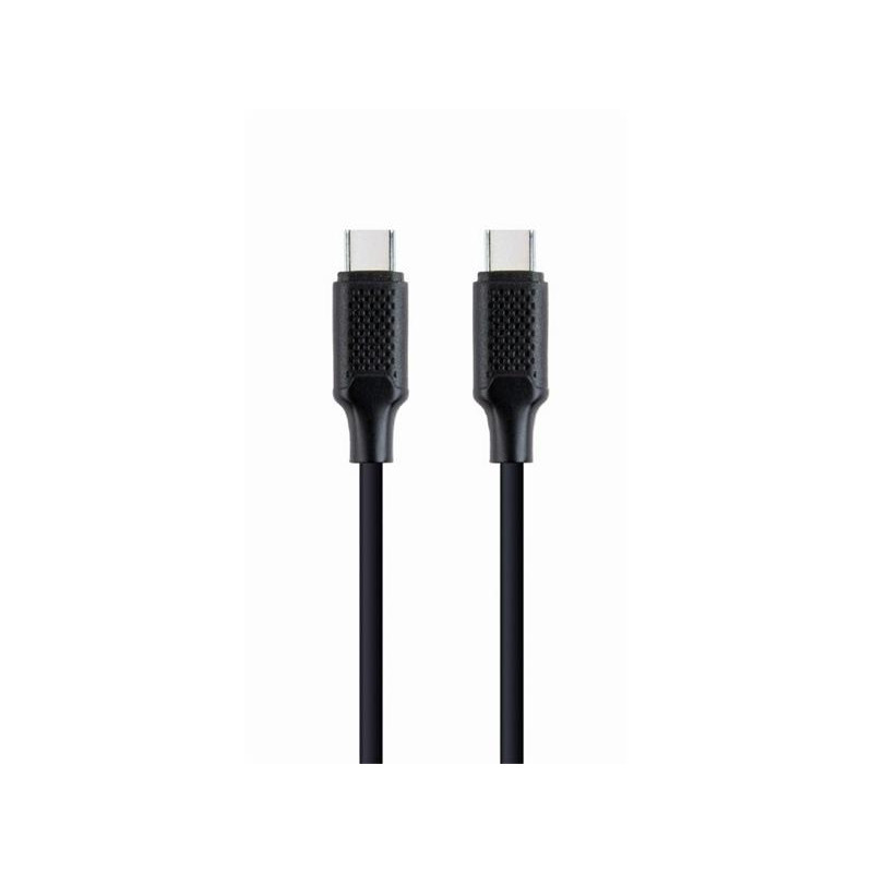 Gembird kábel USB-C (M) na USB-C (M), 100W, PD, 1.5 m, čierny