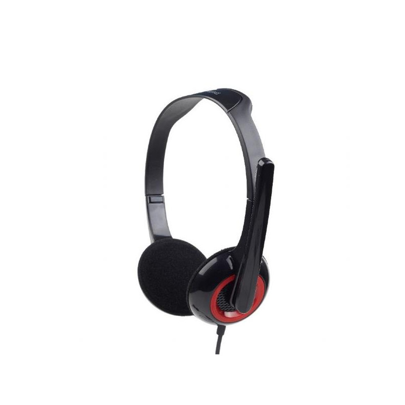 Gembird Stereo headset s mikrofónom, 2 x 3.5 mm miniJack, čierny