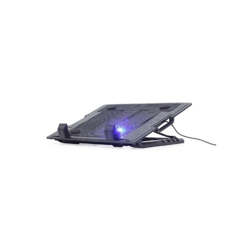Gembird chladiaci podstavec s ventilátorom (USB) pre notebook do 17´´ s LED posvietením