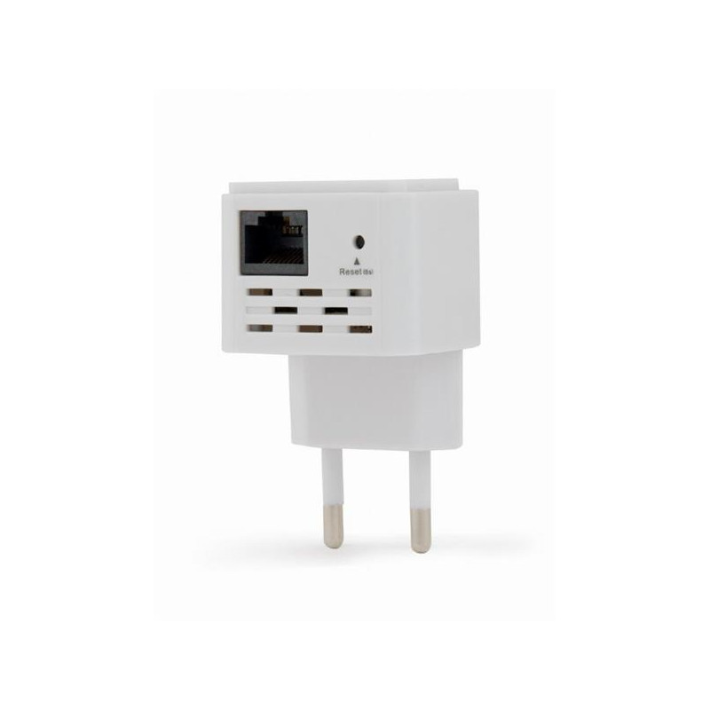 Gembird Wi-Fi repeater / extendér, 300 Mbps, biely