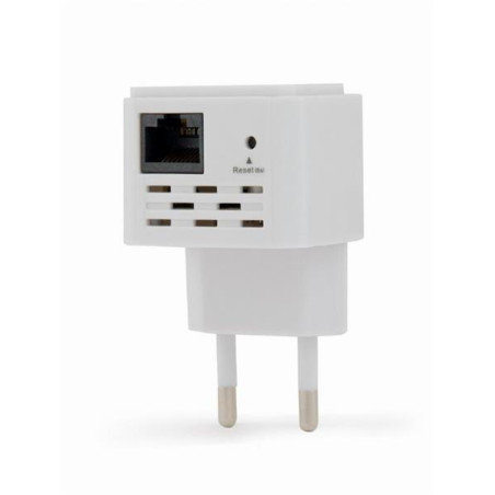Gembird Wi-Fi repeater / extendér, 300 Mbps, biely