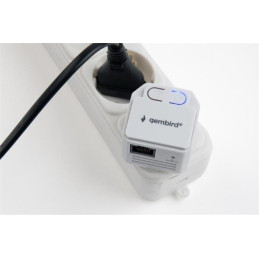 Gembird Wi-Fi repeater / extendér, 300 Mbps, biely