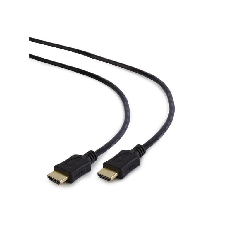 Gembird kábel HDMI High speed (M - M), séria Select, Ethernet, pozlátené konektory, 0,5 m, čierny