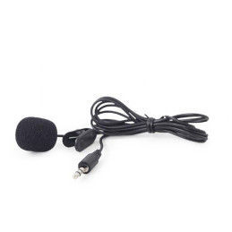 Gembird mikrofón, 3.5 mm jack, s klipom na pripnutie