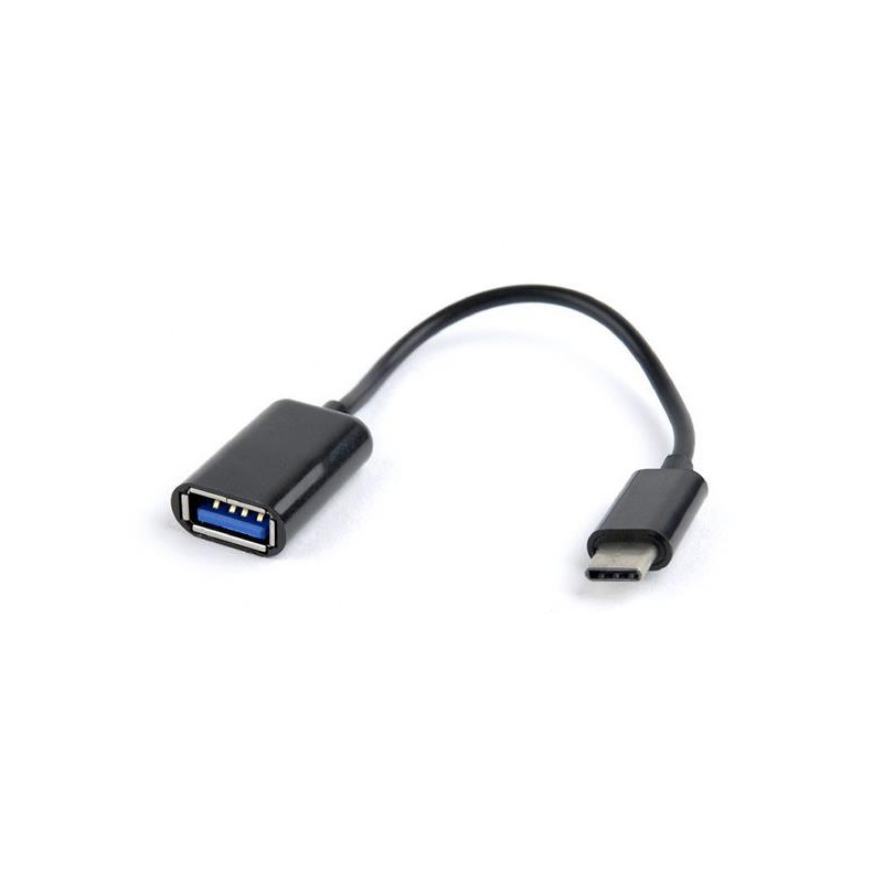 Gembird adaptér OTG USB 2.0 (F) / USB-C, kábel 0,2m