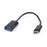 Gembird adaptér OTG USB 2.0 (F) / USB-C, kábel 0,2m