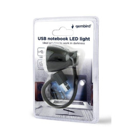 Gembird Notebook LED USB light, čierne