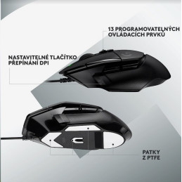Logitech G502 X Gaming Mouse - BLACK - EER2