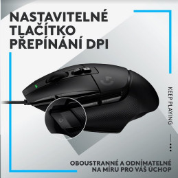 Logitech G502 X Gaming Mouse - BLACK - EER2