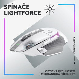Logitech G502 X PLUS Gaming Mouse - WHITE/PREMIUM - EER2