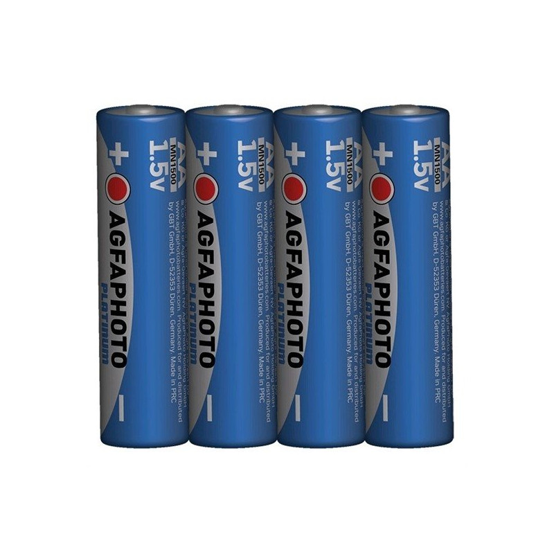 AgfaPhoto Power alkalická batéria 1.5V, LR06/AA, shrink 4ks