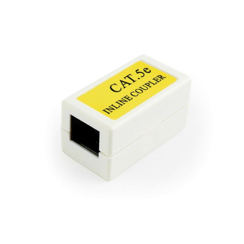 Gembird adaptér - LAN Cat 5E spojka, biela