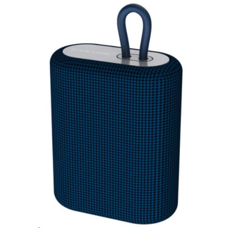 CANYON reproduktor BSP-4, BT V5.0, BLUETRUM AB5365A, 5W, 1200mAh, USB-C, microSD, modrá