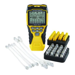 KLEIN TOOLS LAN TESTER - VDV Scout® Pro 3 Tester Kit Locator (PoE) - KLEIN TOOLS
