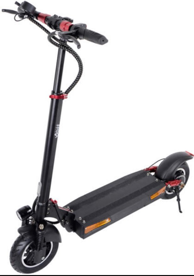 CITY BOSS Elektrická koloběžka, ch černá, 10"/500W/15,4Ah/48V/EN 17128