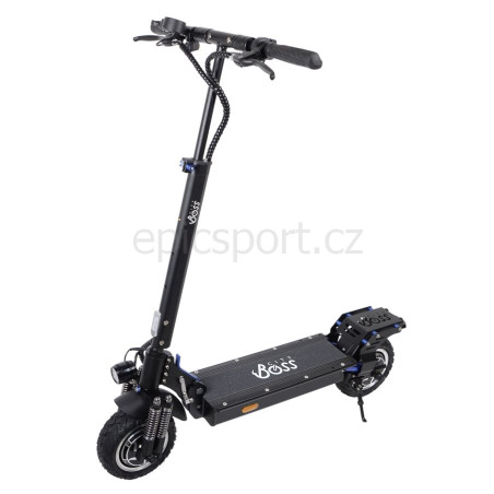 CITY BOSS Elektrická koloběžka D1000L černá, 100W/18Ah/48V/EN 17128