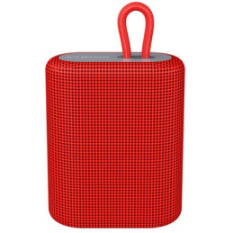 CANYON reproduktor BSP-4, BT V5.0, BLUETRUM AB5365A, 5W, 1200mAh, USB-C, microSD, červená
