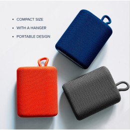 CANYON reproduktor BSP-4, BT V5.0, BLUETRUM AB5365A, 5W, 1200mAh, USB-C, microSD, červená