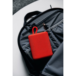 CANYON reproduktor BSP-4, BT V5.0, BLUETRUM AB5365A, 5W, 1200mAh, USB-C, microSD, červená