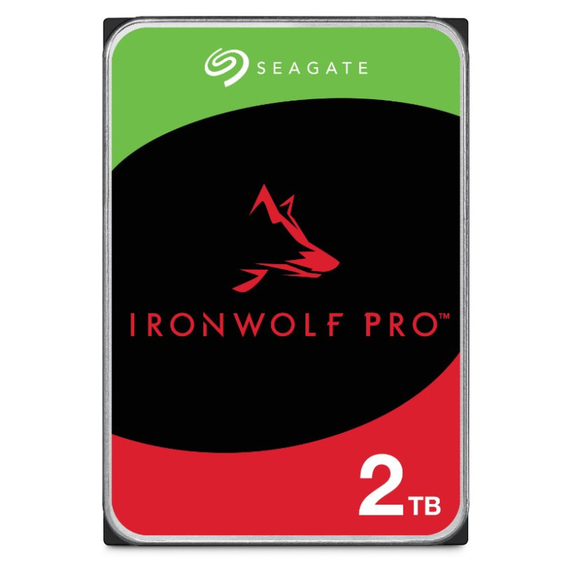 Seagate HDD IronWolf Pro NAS 3.5'' 2TB - 7200rpm/SATA-III/256MB