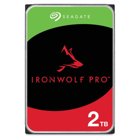 Seagate HDD IronWolf Pro NAS 3.5'' 2TB - 7200rpm/SATA-III/256MB