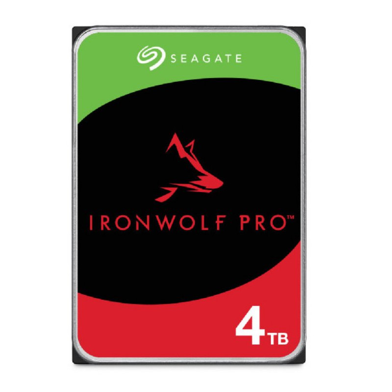 Seagate HDD IronWolf Pro NAS 3.5'' 4TB - 7200rpm/SATA-III/256MB