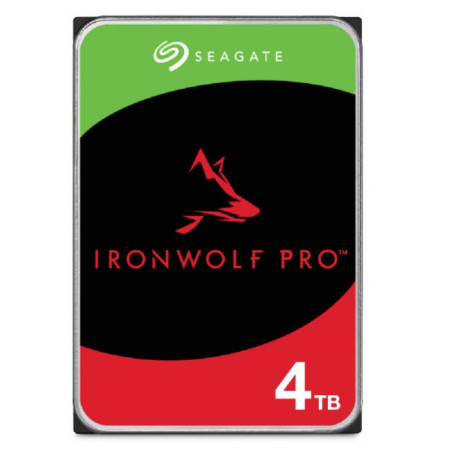 Seagate HDD IronWolf Pro NAS 3.5'' 4TB - 7200rpm/SATA-III/256MB