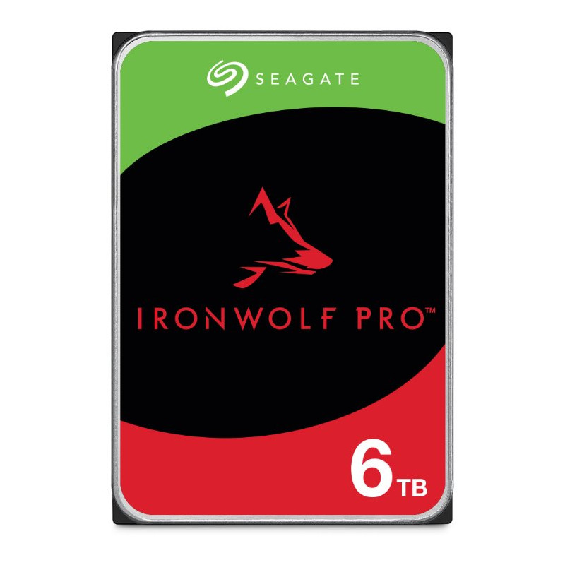 Seagate HDD IronWolf Pro NAS 3.5'' 6TB - 7200rpm/SATA-III/256MB