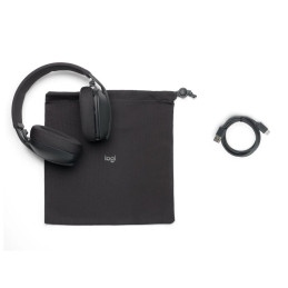 Logitech Zone Vibe 100 headset - GRAPHITE